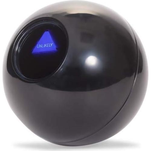 Bola Mágica 8 Tobar 9.5 cm - Juguete Adivino para Niños