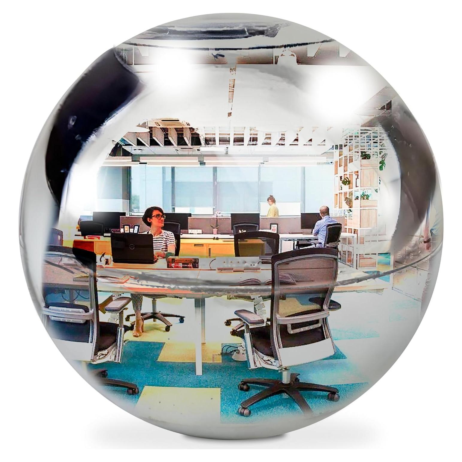 Espejo Convexo Skywin Bola de Adivinación 10cm Plata