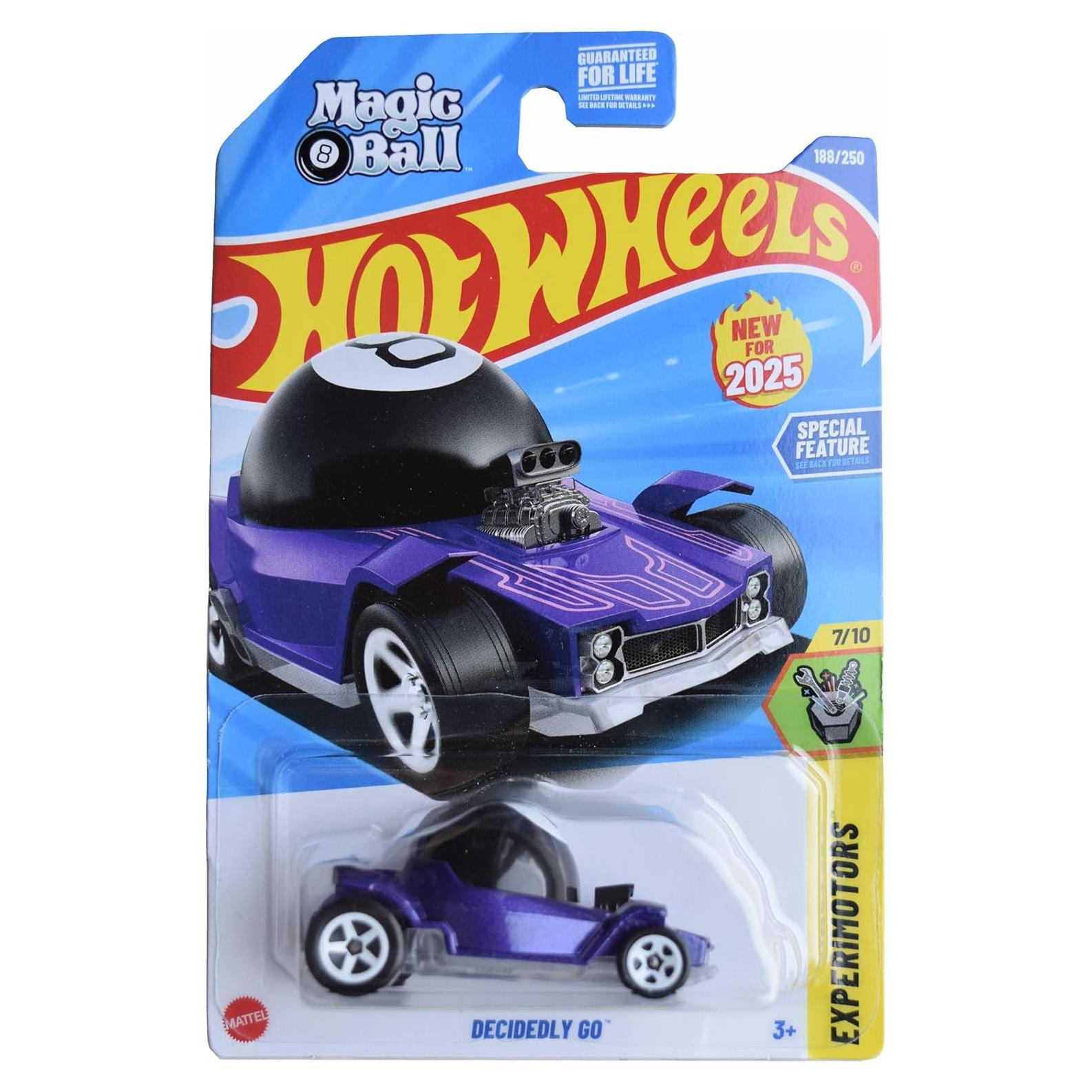 Hot Wheels Experimotores 7/10 Púrpura 1:64 Mattel