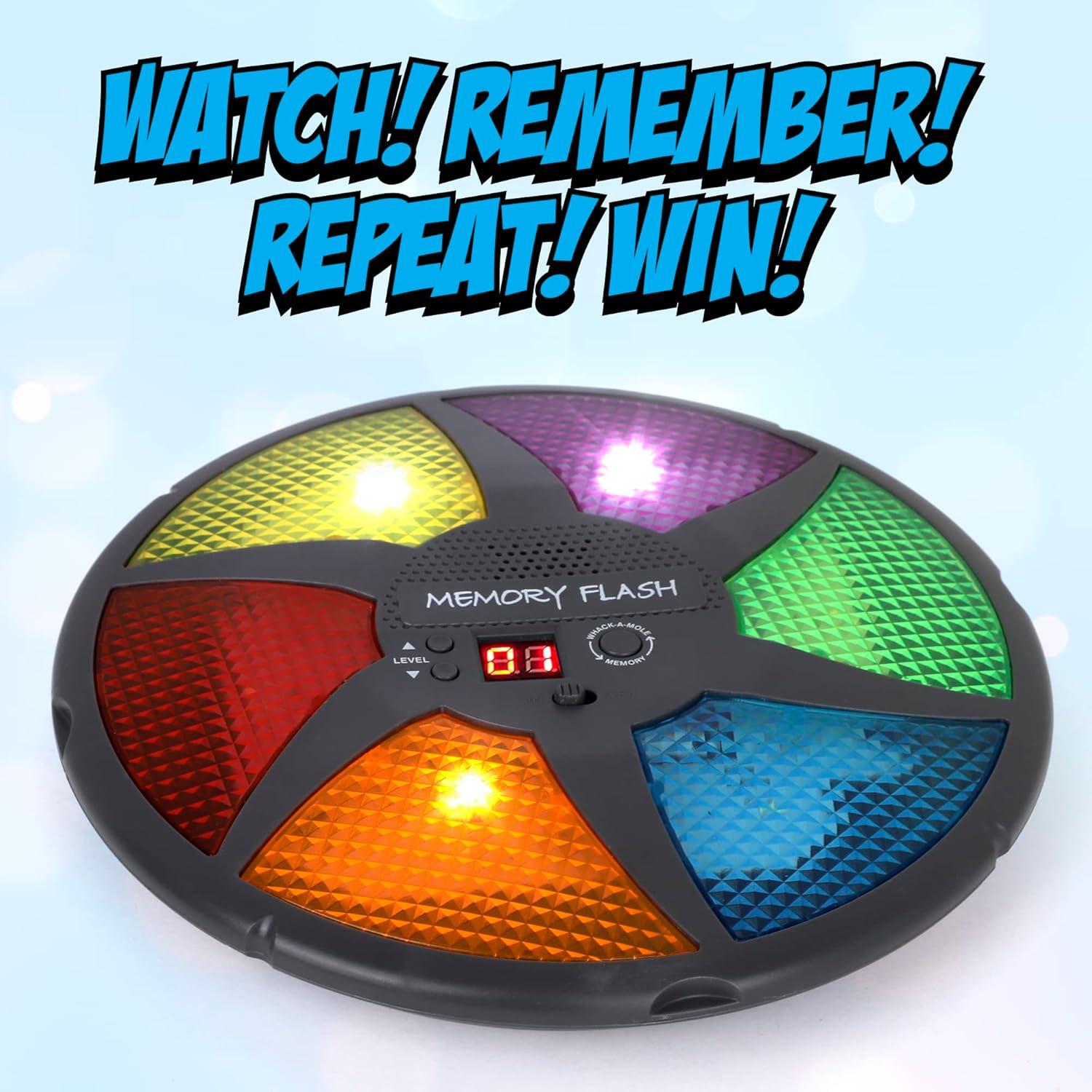 Juego de Memoria Electrónico Point Games, Flash Digital para Niños