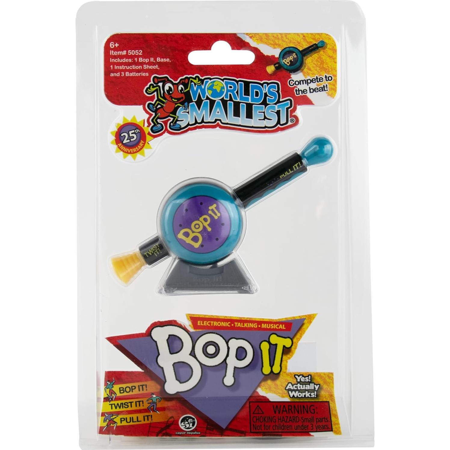 Bop It Mini Juego Electrónico de Viaje - Super Impulse