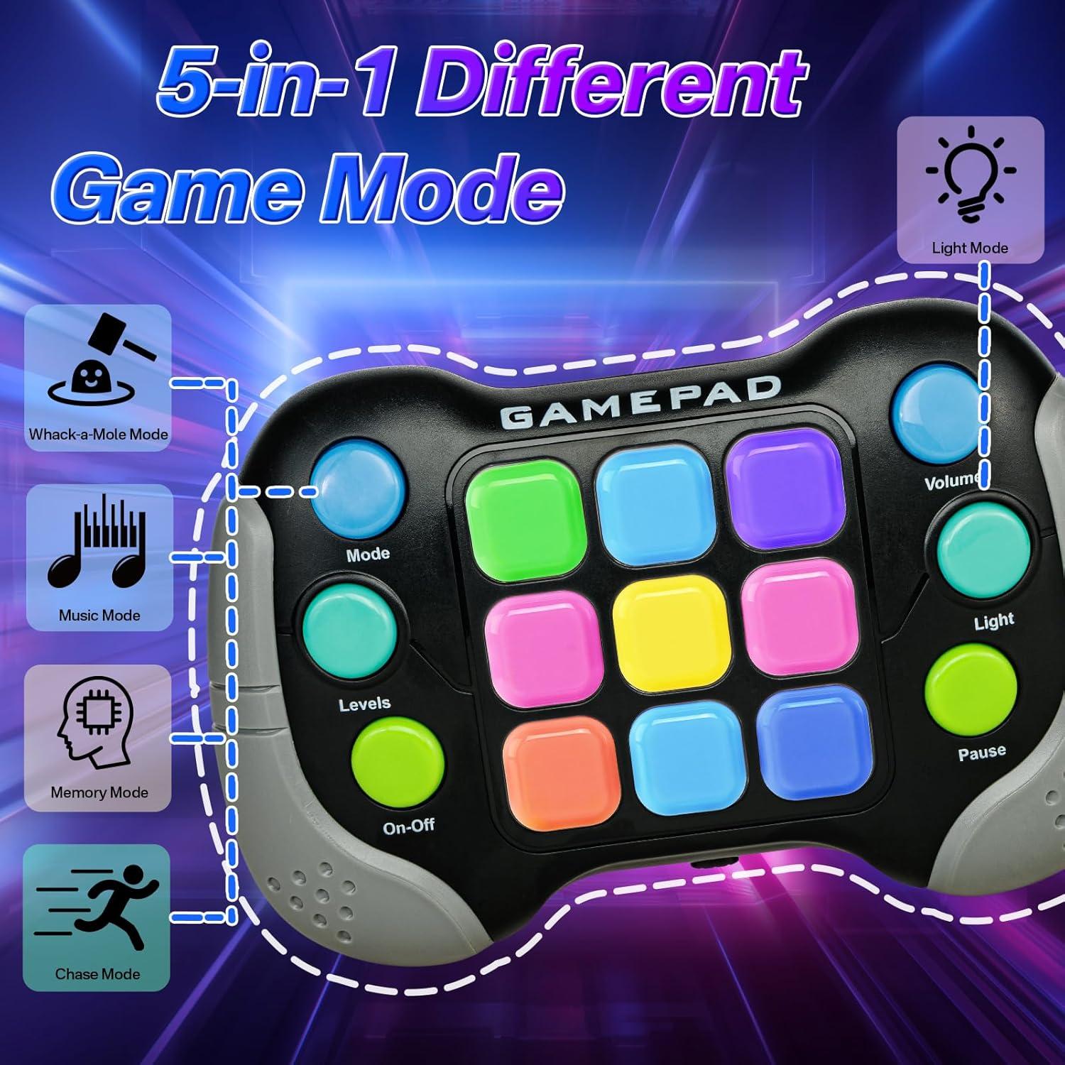 Juguete de Presionar Eléctrico Wdebay Iluminado para Niños 8-13 Años