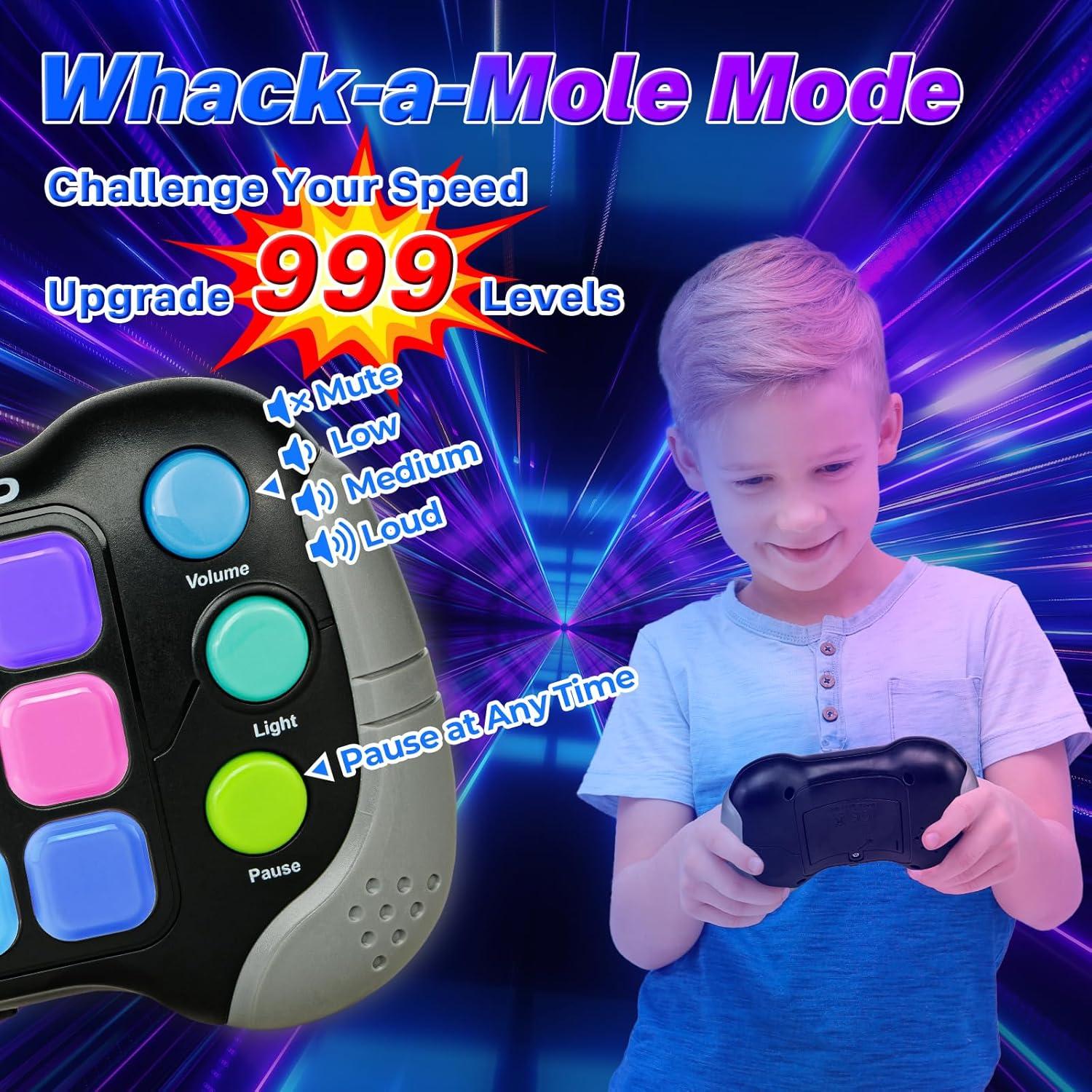 Juguete de Presionar Eléctrico Wdebay Iluminado para Niños 8-13 Años