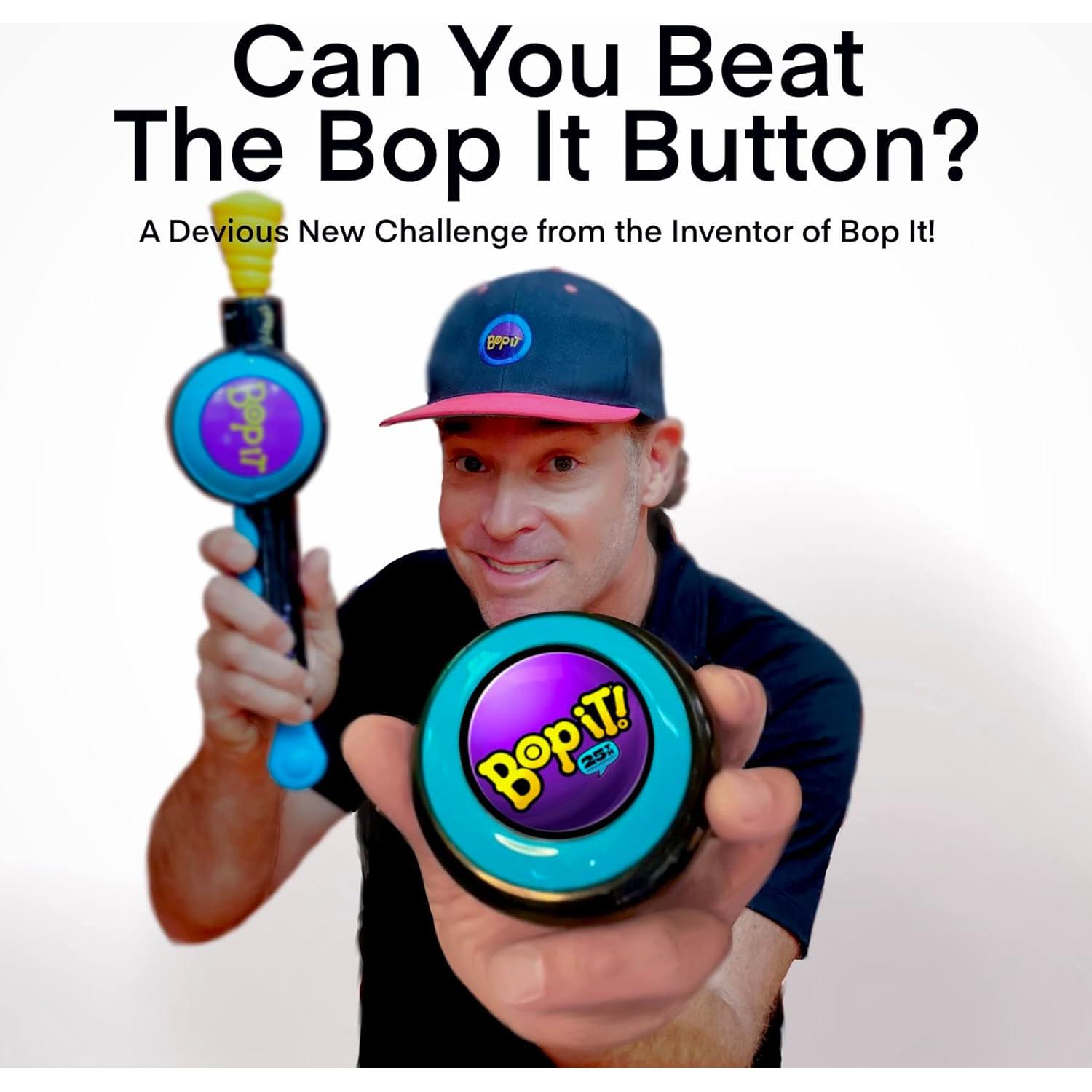 Bop It Edición Especial 25 Aniversario - Juego Familiar Retro