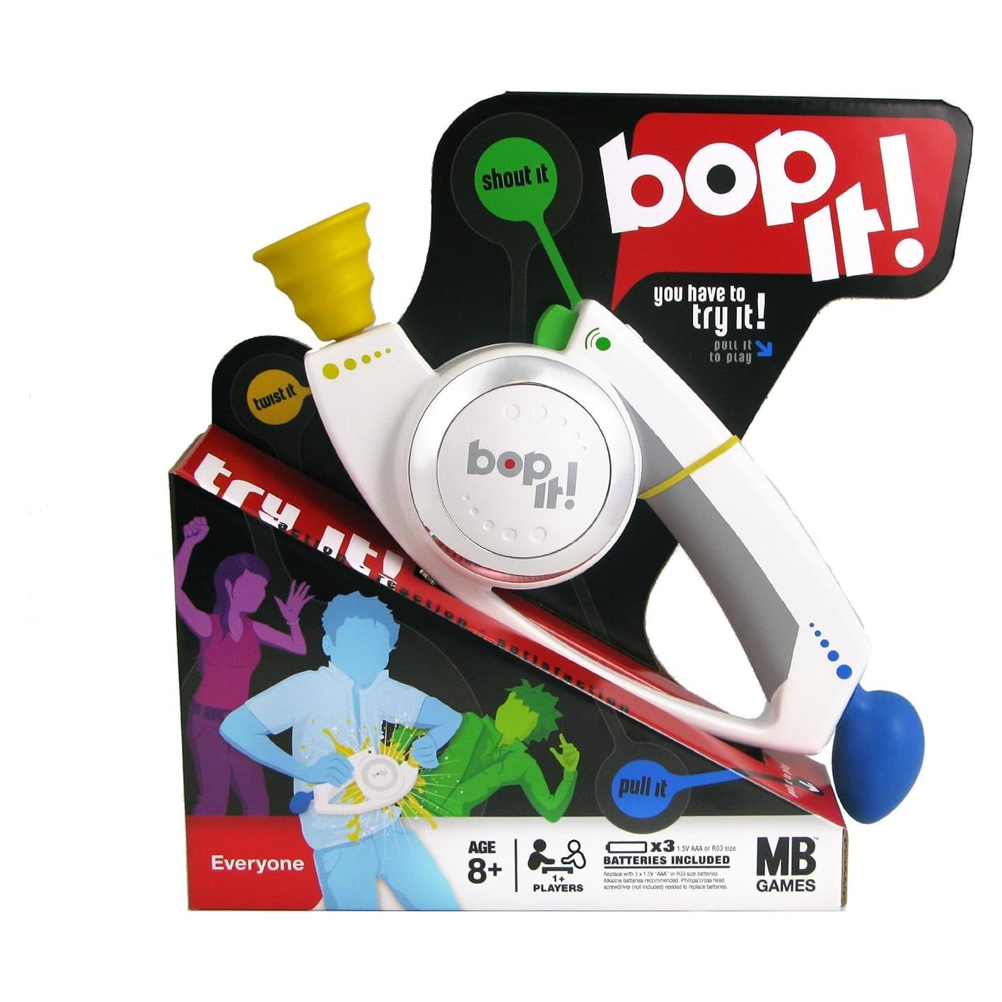 Juego Bop It Hasbro - Interactivo y Portátil para 1+ Jugadores