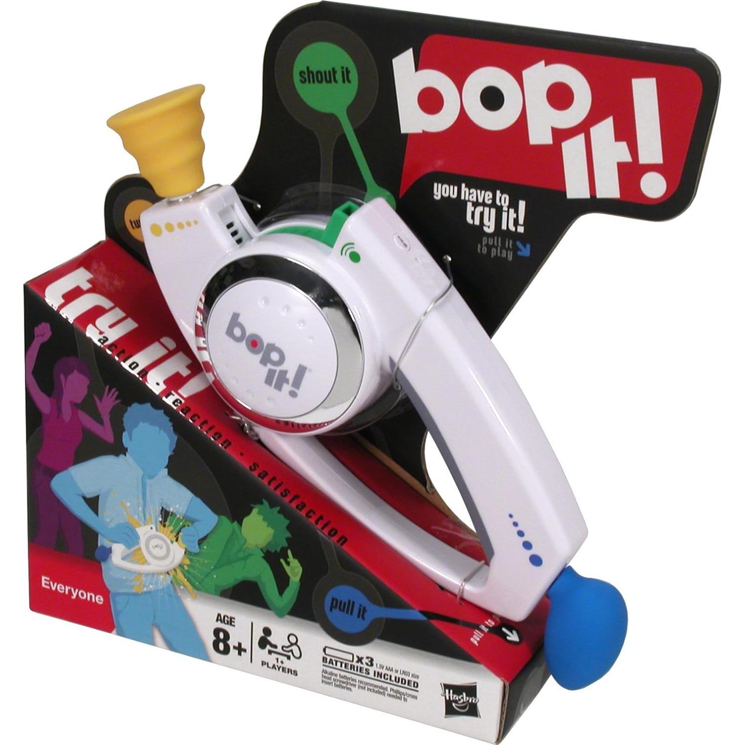 Juego Bop It Hasbro - Interactivo y Portátil para 1+ Jugadores