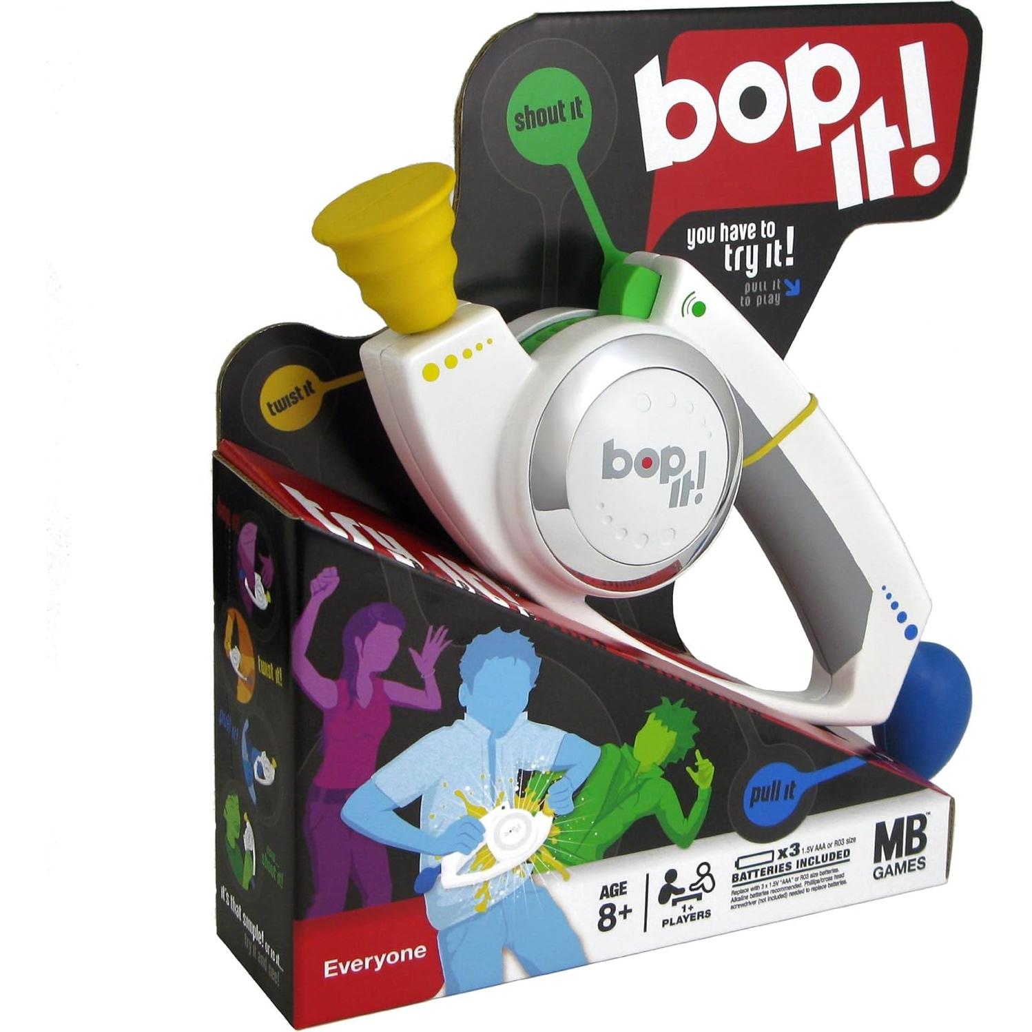 Juego Bop It Hasbro - Interactivo y Portátil para 1+ Jugadores