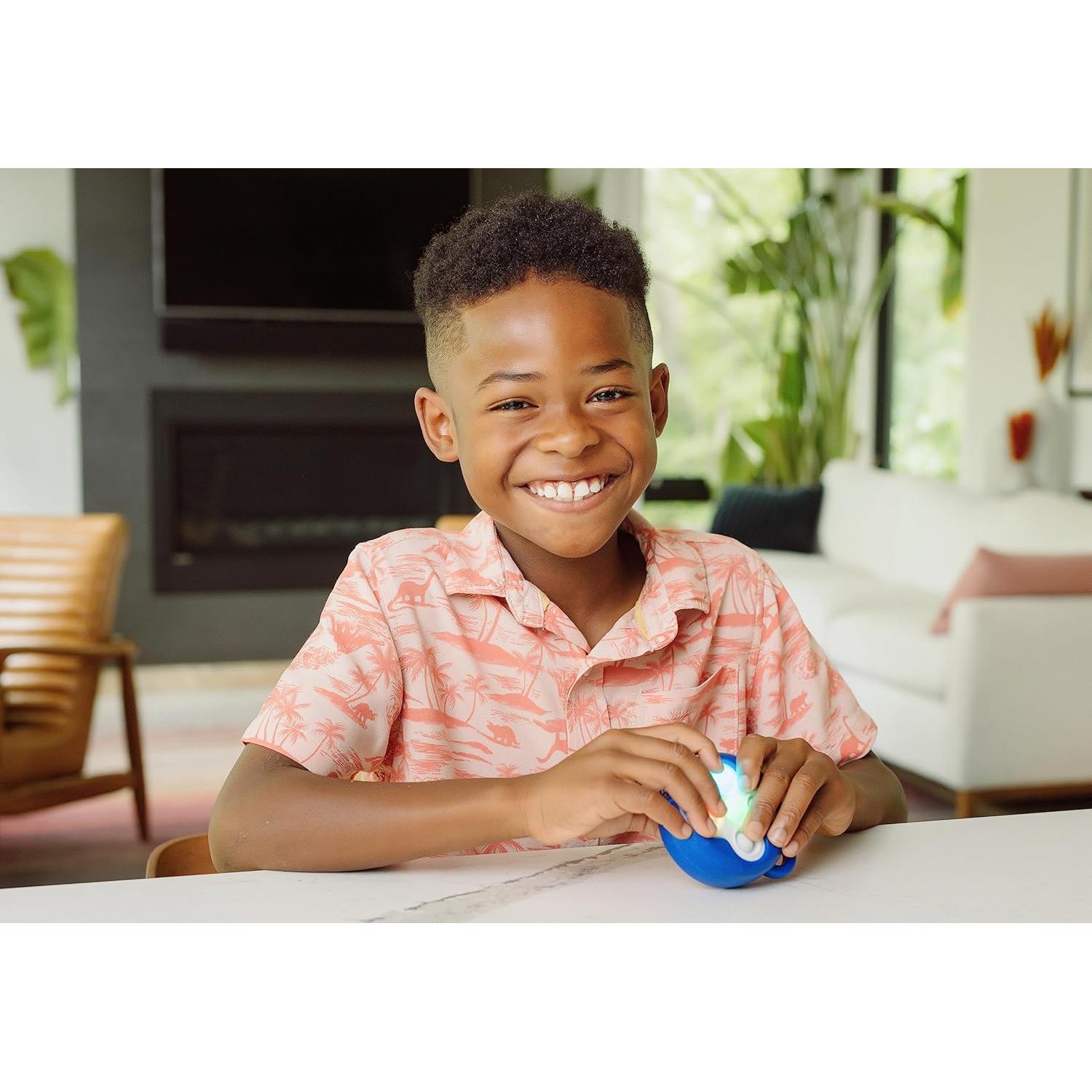 Pop It Go Buffalo Games - Juego Sensorial Portátil con Luces