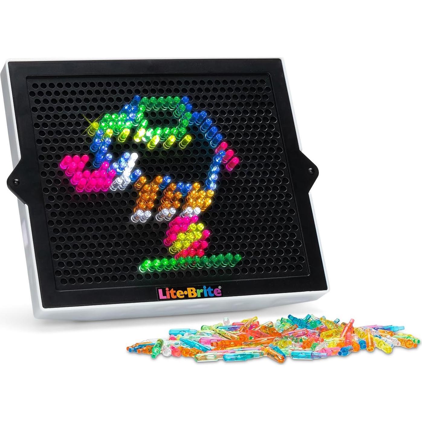 Lite Brite Clásico - Juguete Retro Creativo para Niños 4+