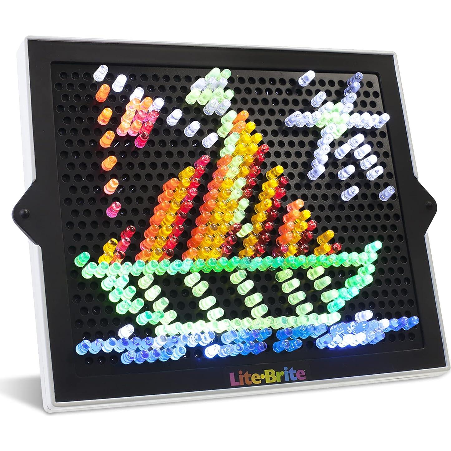 Lite Brite Clásico - Juguete Retro Creativo para Niños 4+