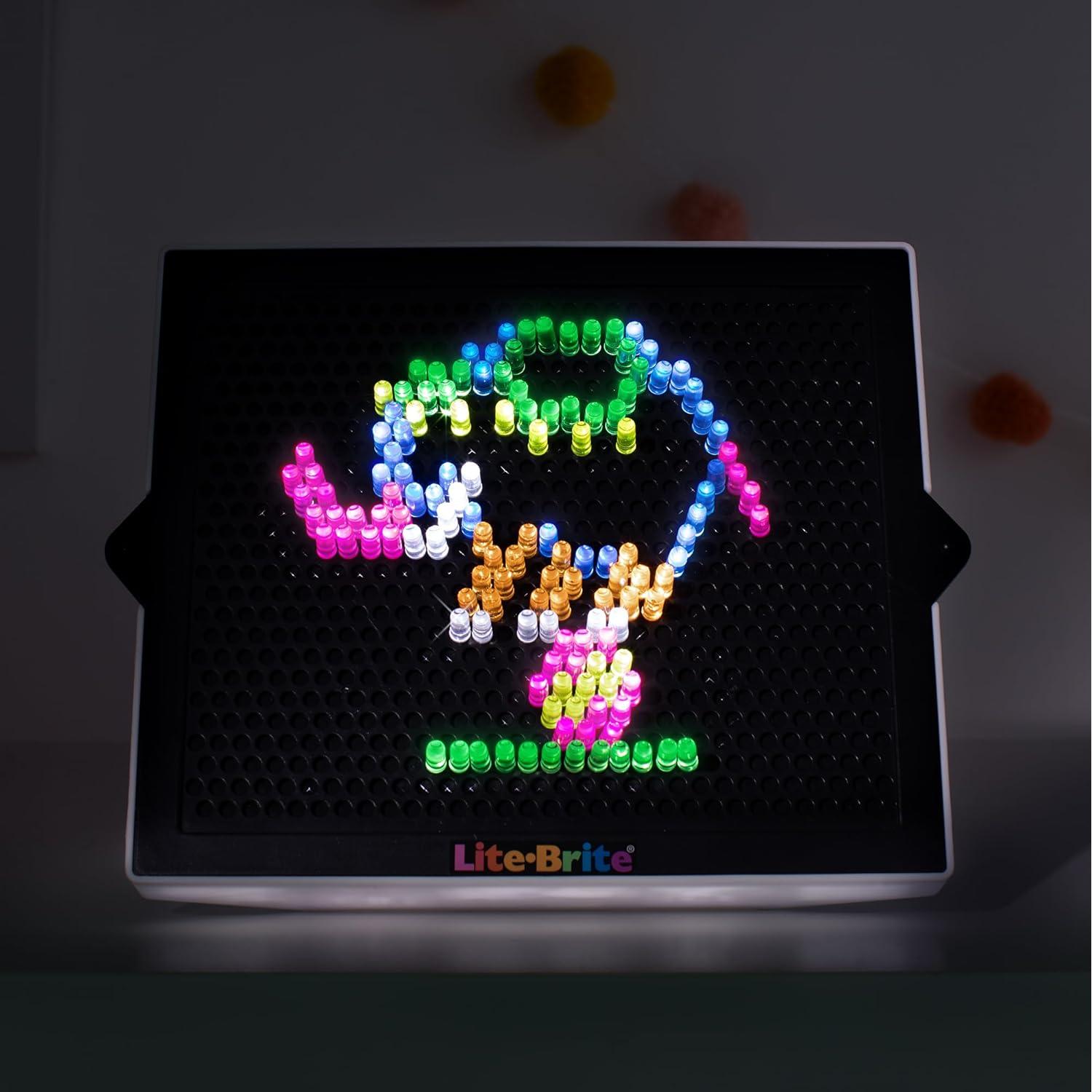 Lite Brite Clásico - Juguete Retro Creativo para Niños 4+