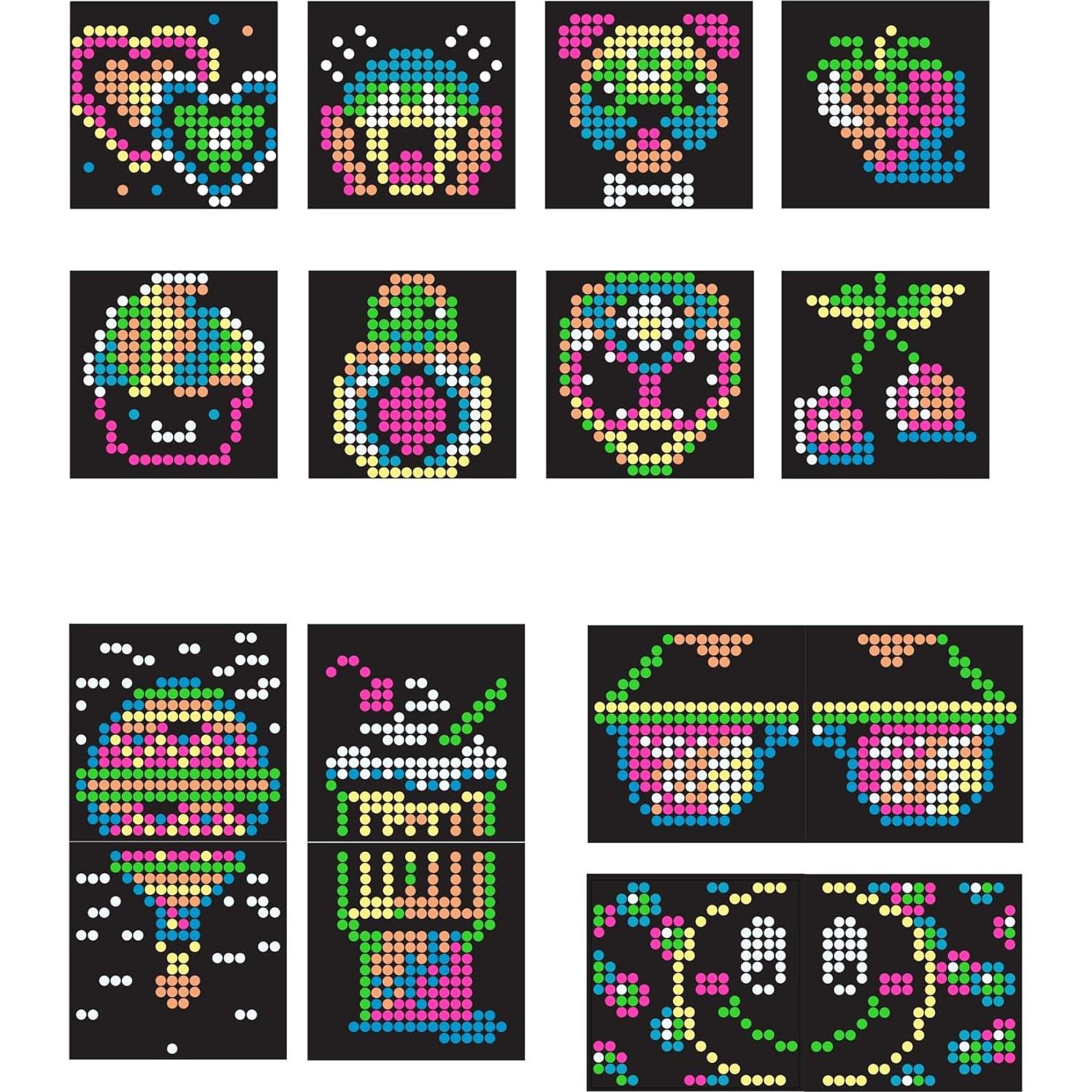 Lite Brite Mini-X Conectar - Set de 2 Juguetes Creativos