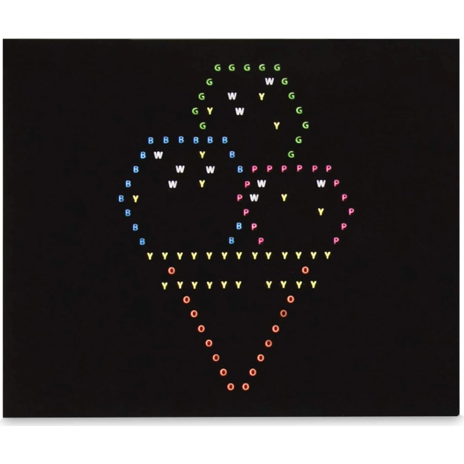 Paquete de Recarga Lite Brite - 10 Plantillas Celebración