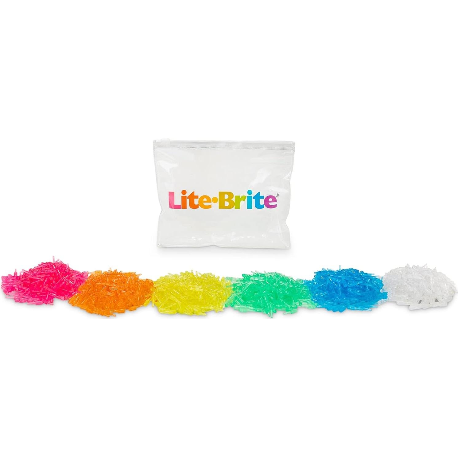 Repuesto Mini Clavos Lite-Brite 1260 Piezas Colores Variados