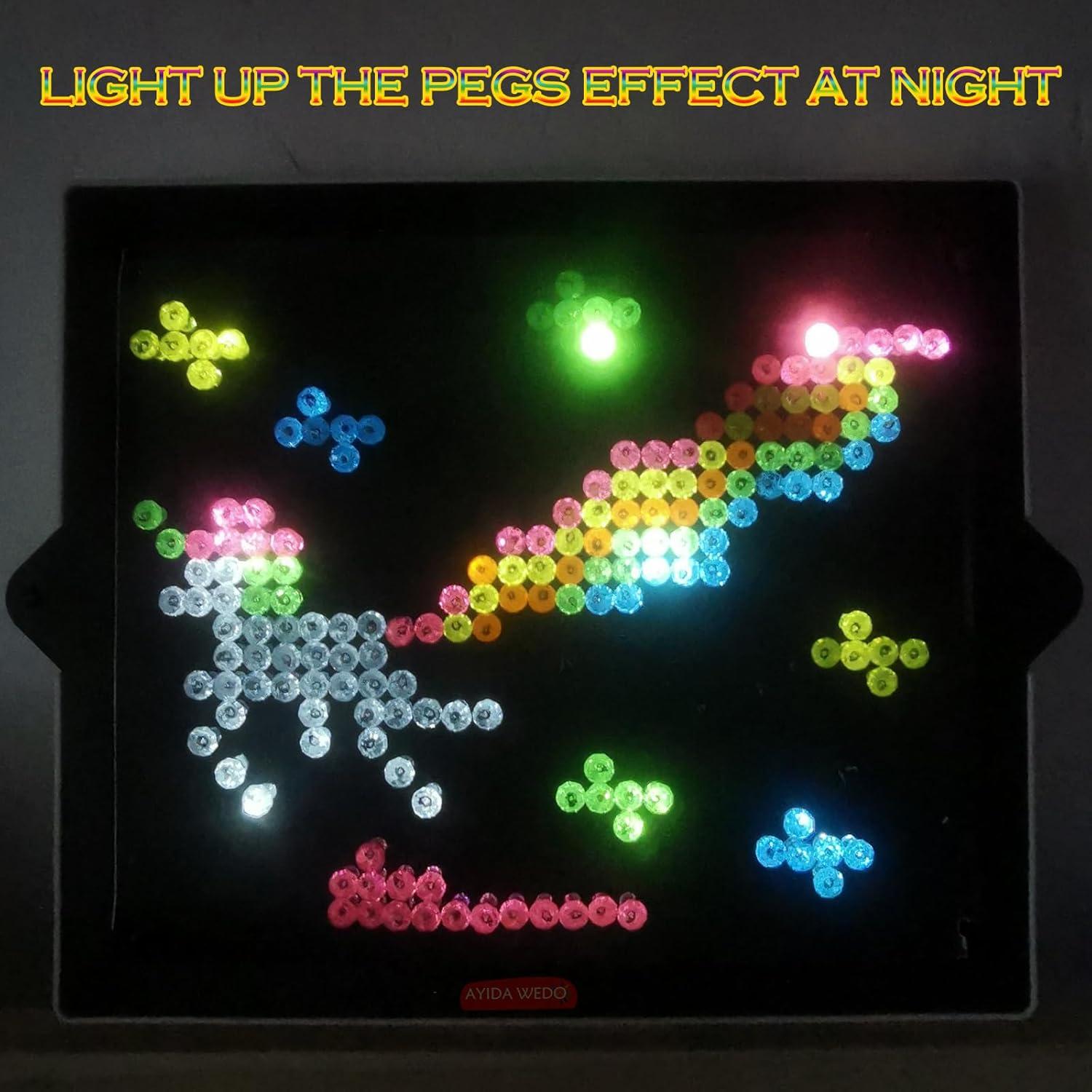 320 Piezas Clavos Brillantes Repuestos para Lite Brite