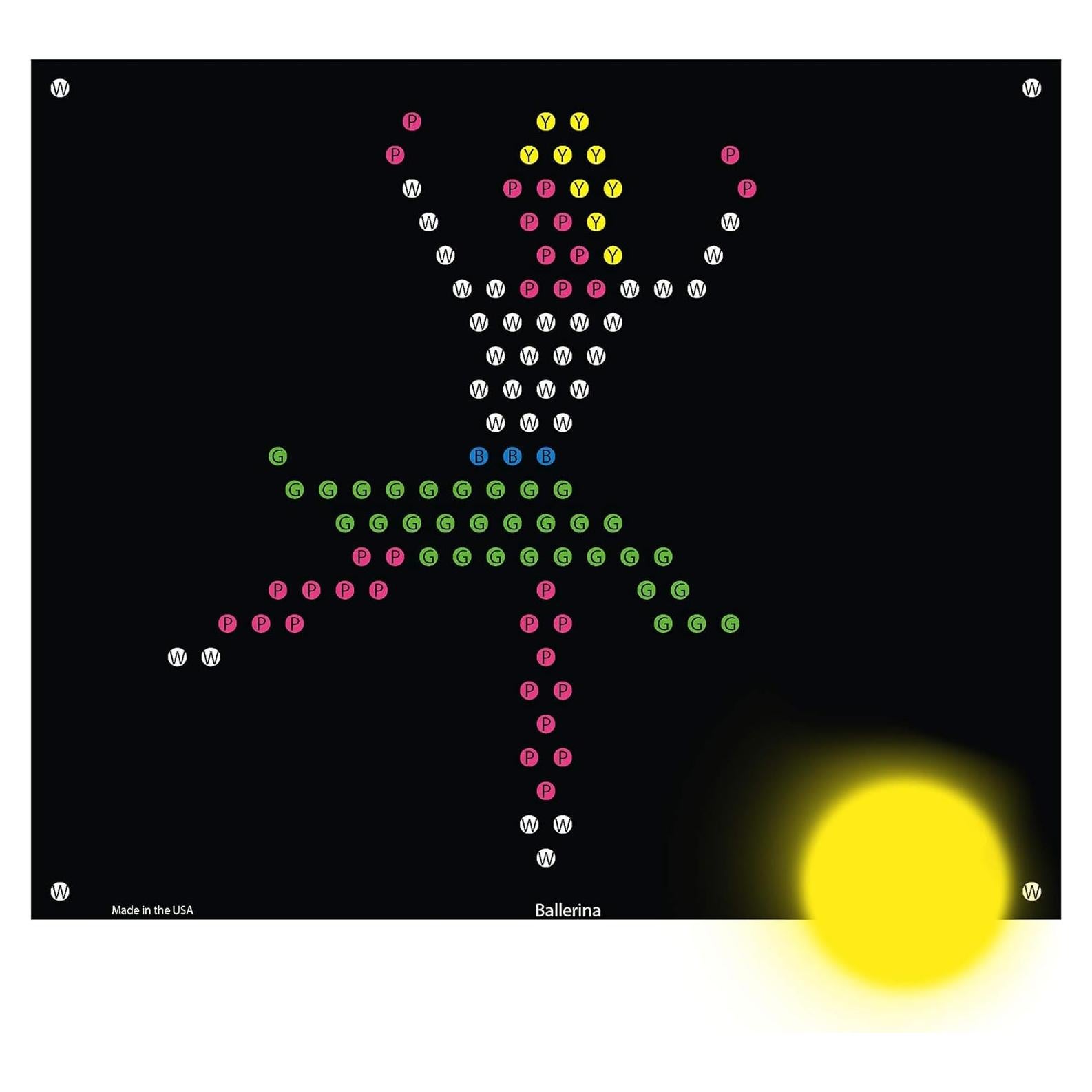 Plantillas de recarga IllumiPeg Little Miss Princess - 10 hojas