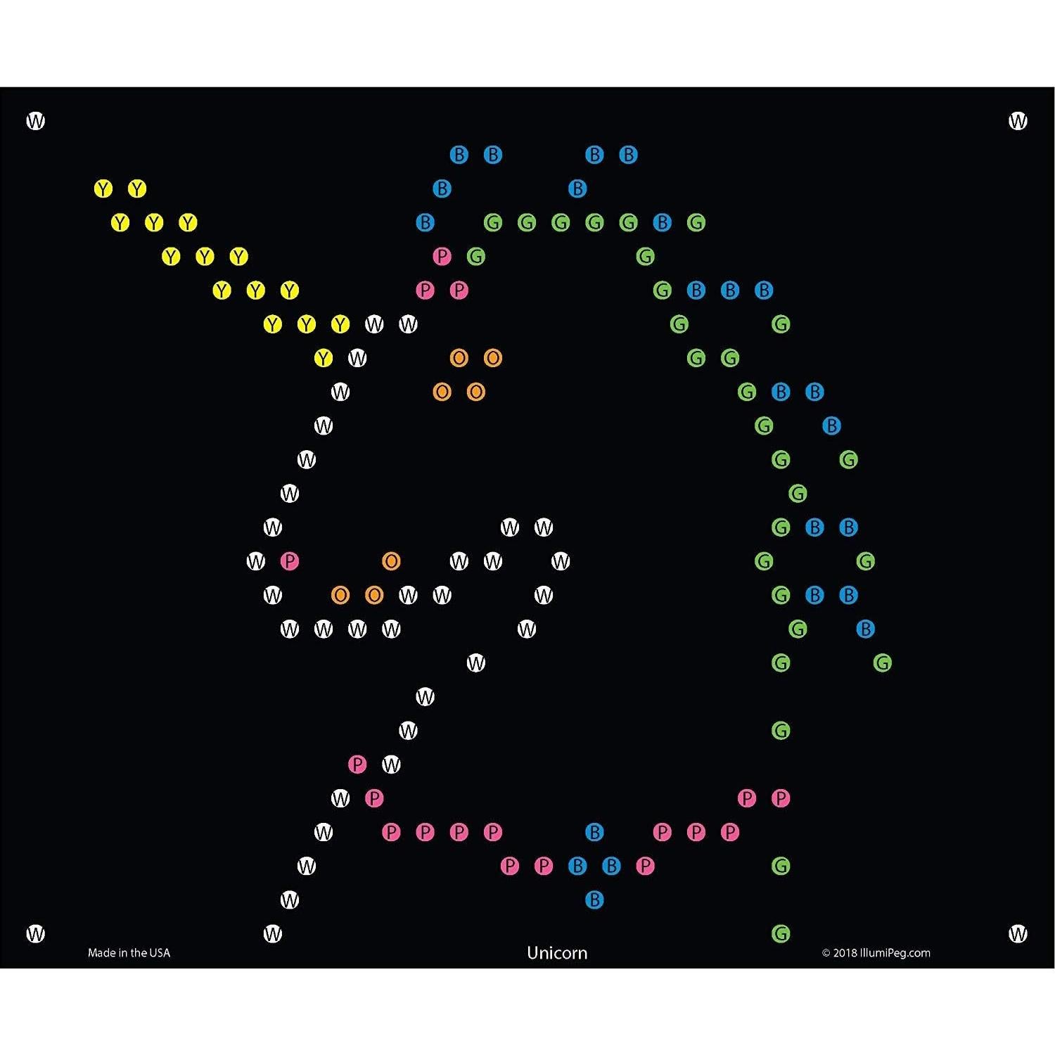 Plantillas de recarga IllumiPeg Little Miss Princess - 10 hojas