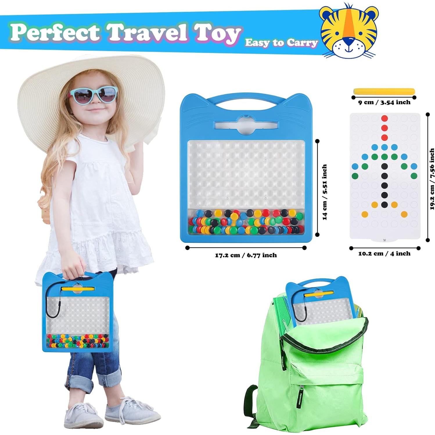 Tablero de Dibujo Magnético Svance para Niños 20.32 cm Azul