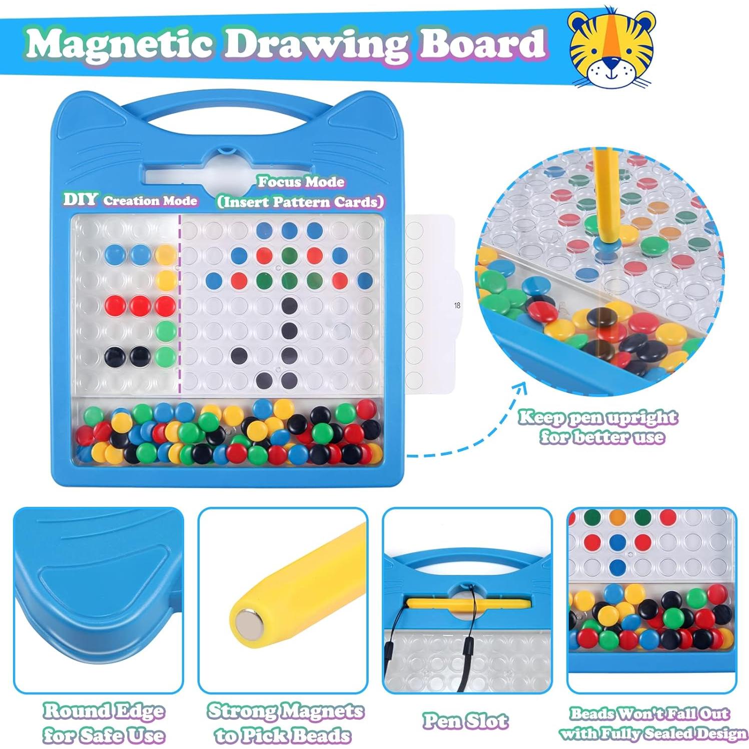 Tablero de Dibujo Magnético Svance para Niños 20.32 cm Azul