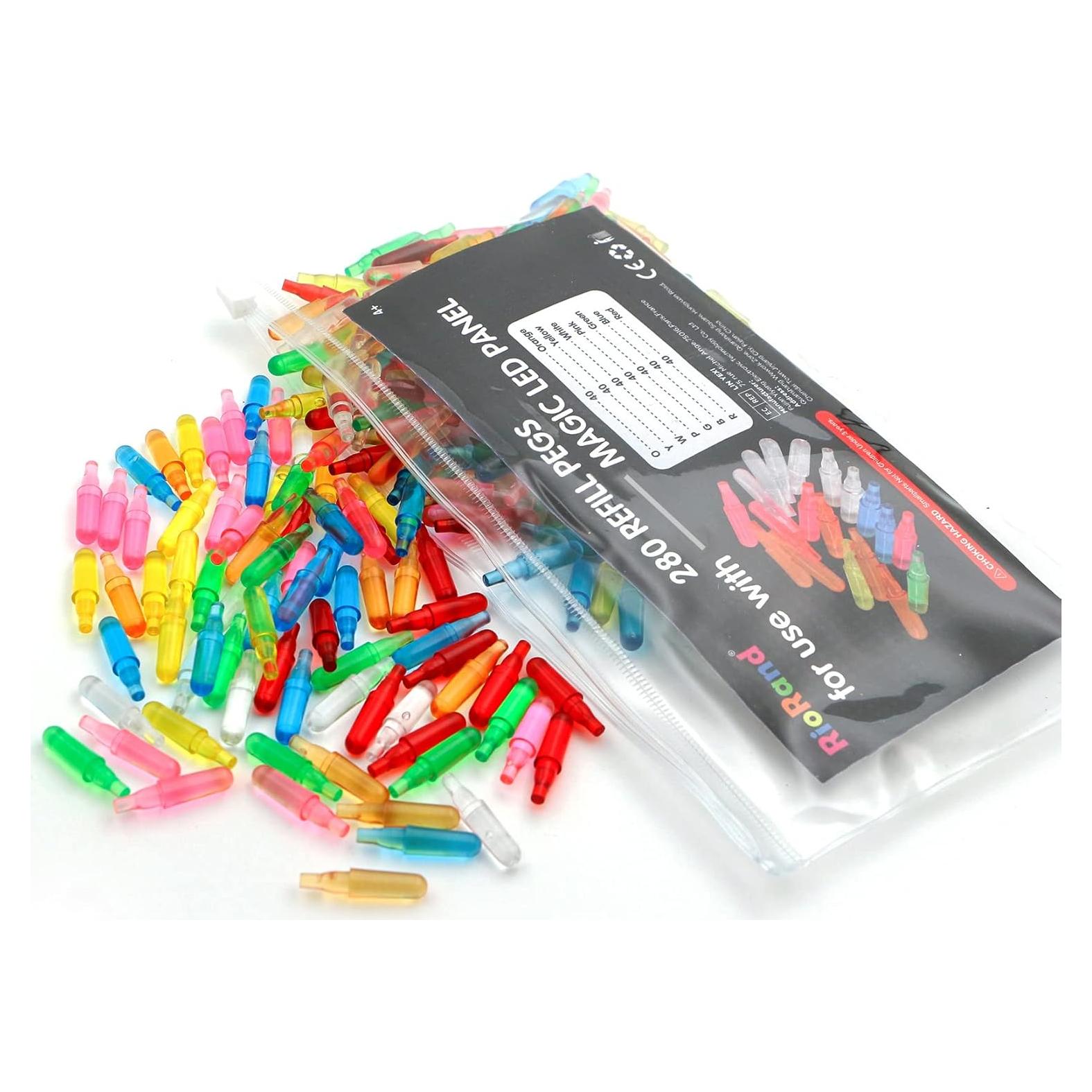 Pines de Recarga RioRand 280 PCS para Panel LED Mágico