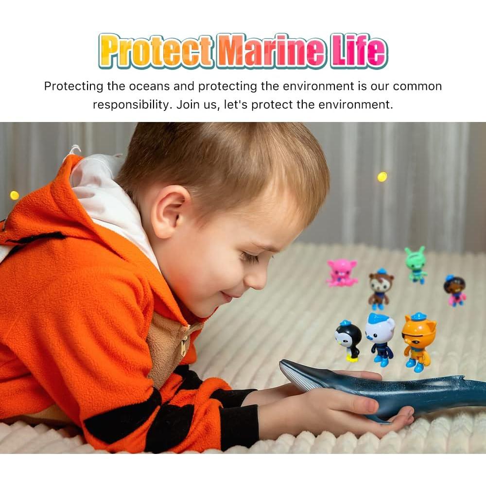 Figuras de Acción Juguete Oceánicas CHANECALL 8 Pcs 5-8 cm