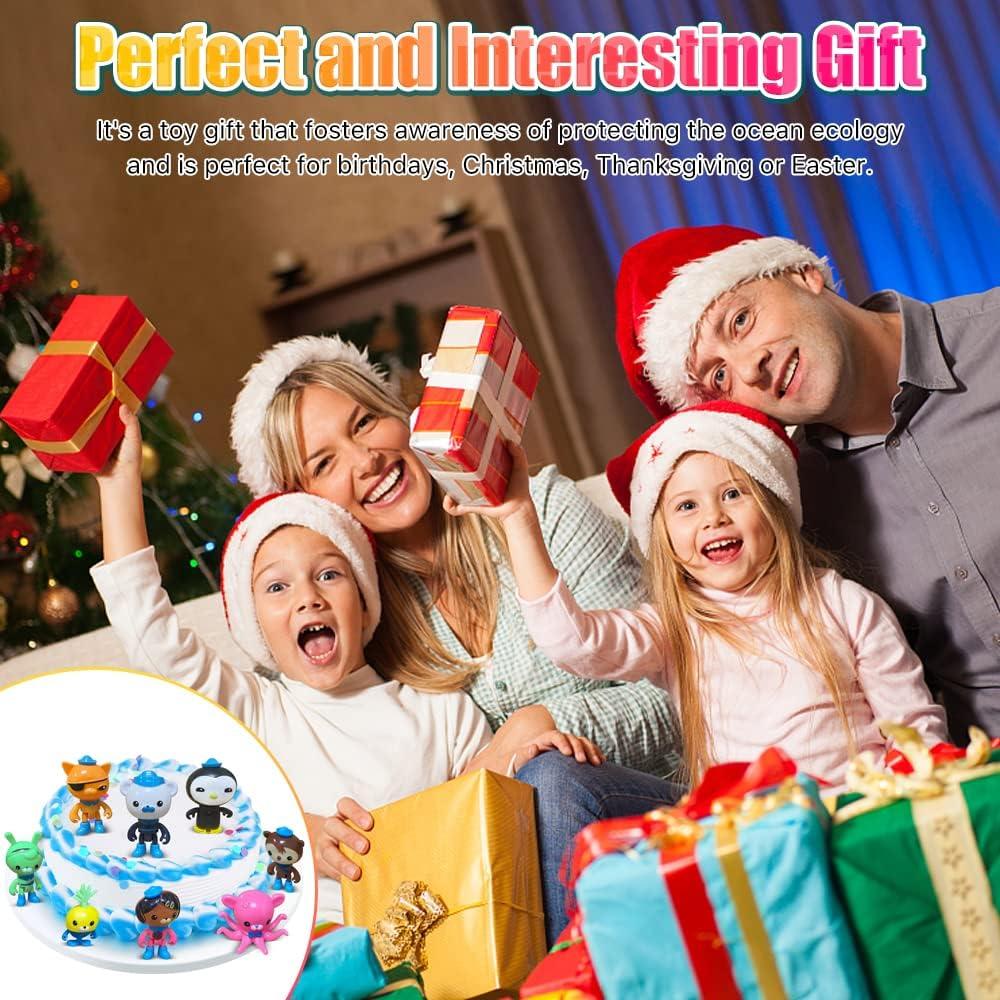 Figuras de Acción Juguete Oceánicas CHANECALL 8 Pcs 5-8 cm