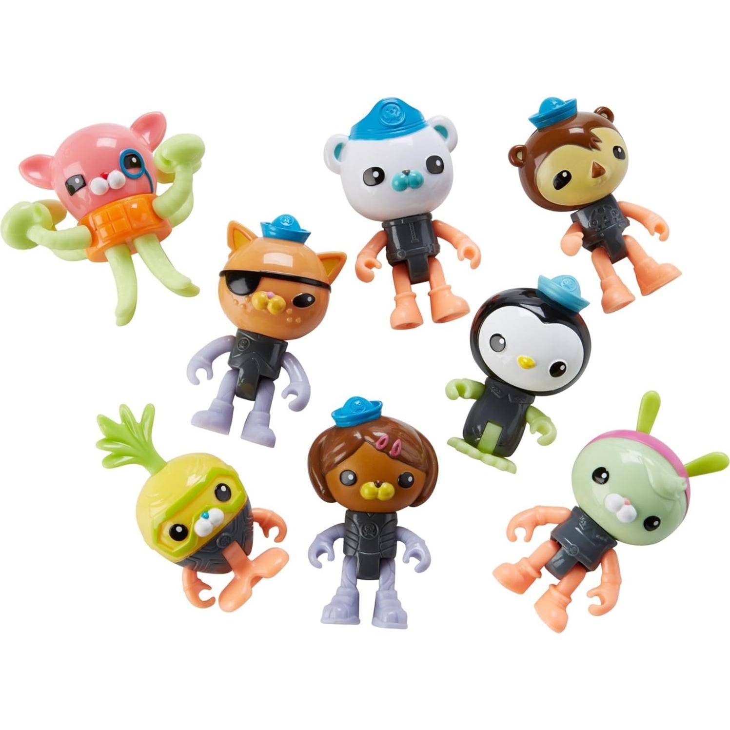 Figuras Octonautas Fisher-Price Octo Glow - Paquete de 8