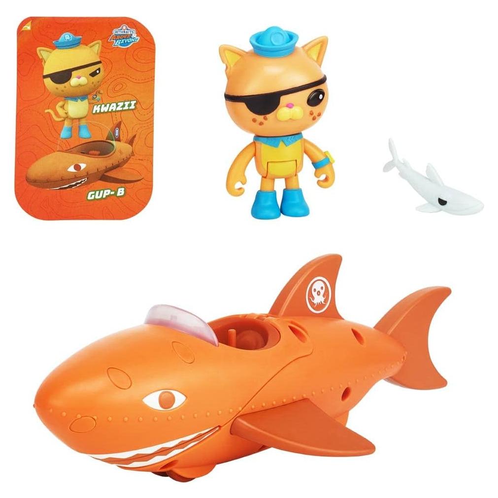 Paquete Aventura Octonautas Kwazii y Gup-B 7.62 cm