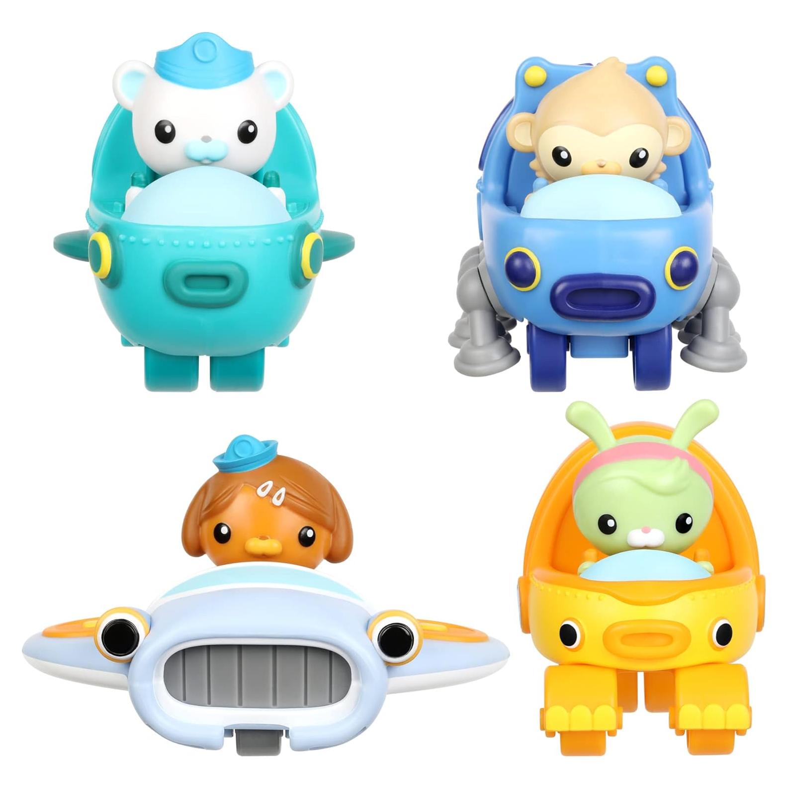 Octonautas Gup Racers Paquete de 4 - MOOSE TOYS