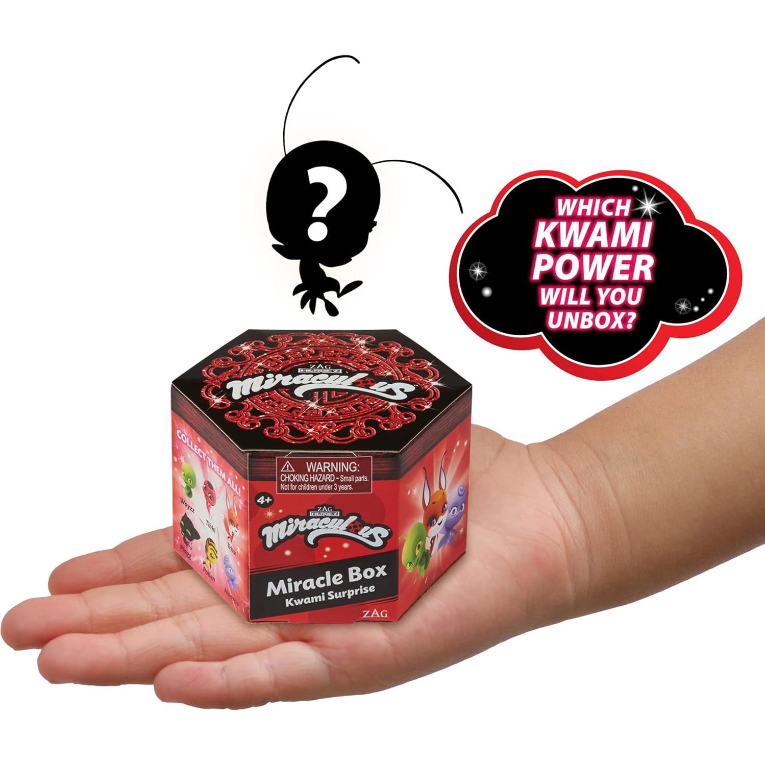 Caja Sorpresa Kwami Miraculous Ladybug - Playmates 50500