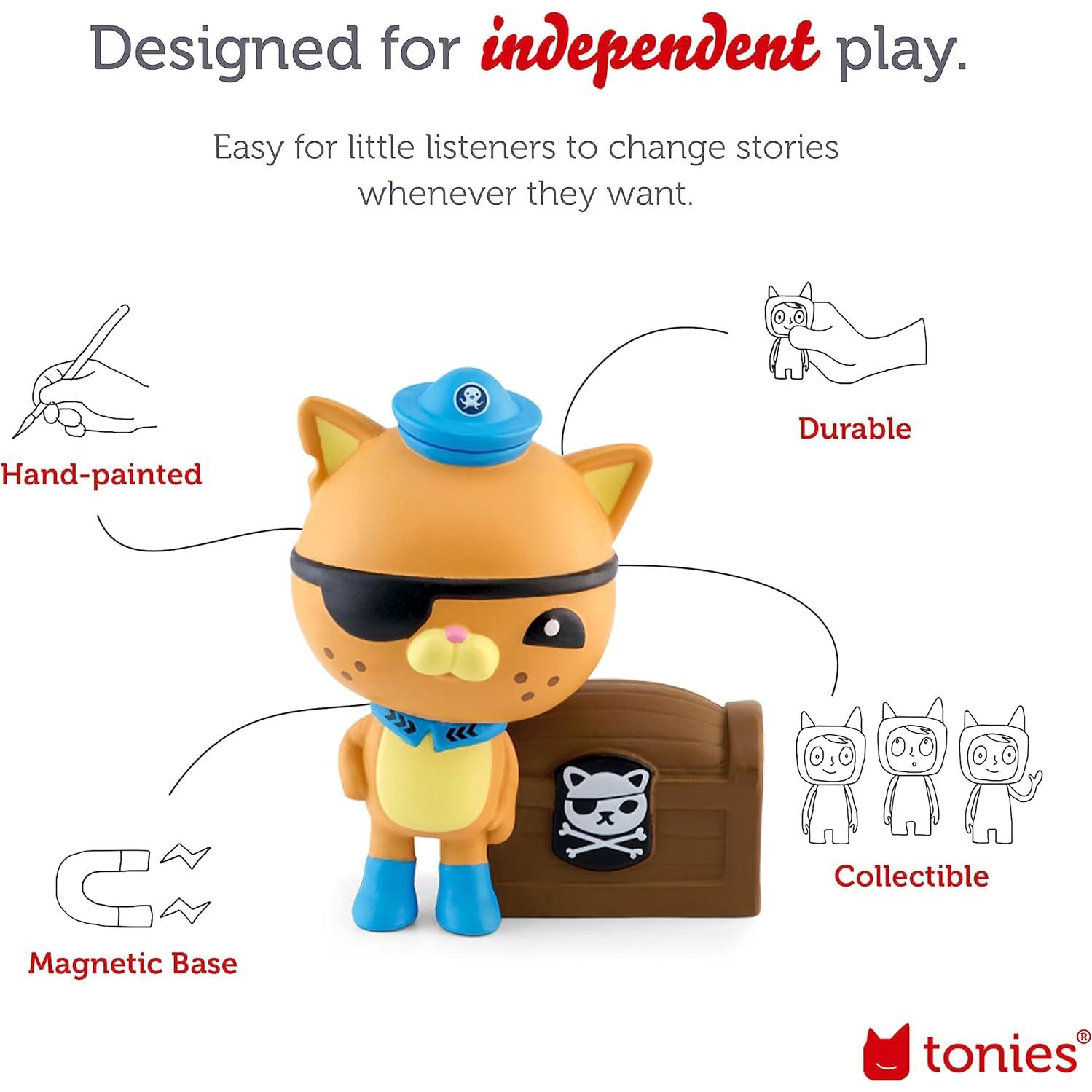 Personaje de Audio Kwazii Tonies con 6 Historias - 82 Minutos