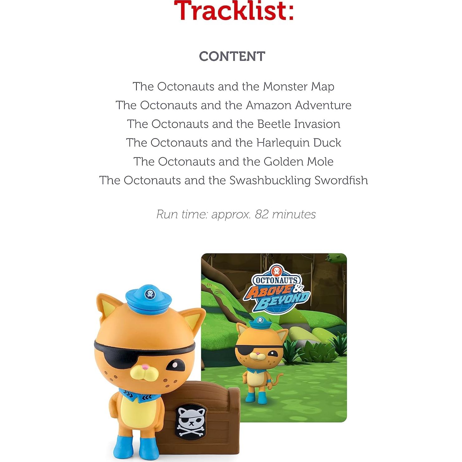 Personaje de Audio Kwazii Tonies con 6 Historias - 82 Minutos