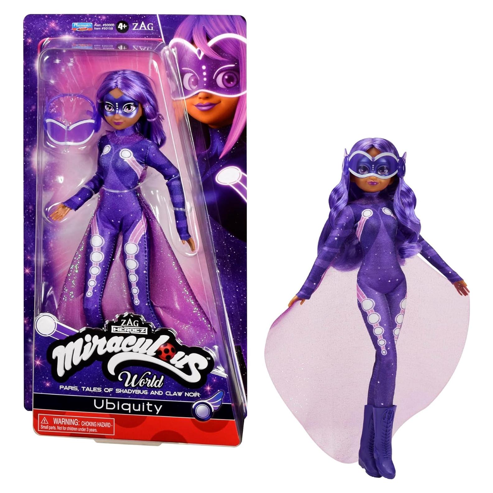Muñeca Alya Ubiciuity Miraculous Ladybug 209g