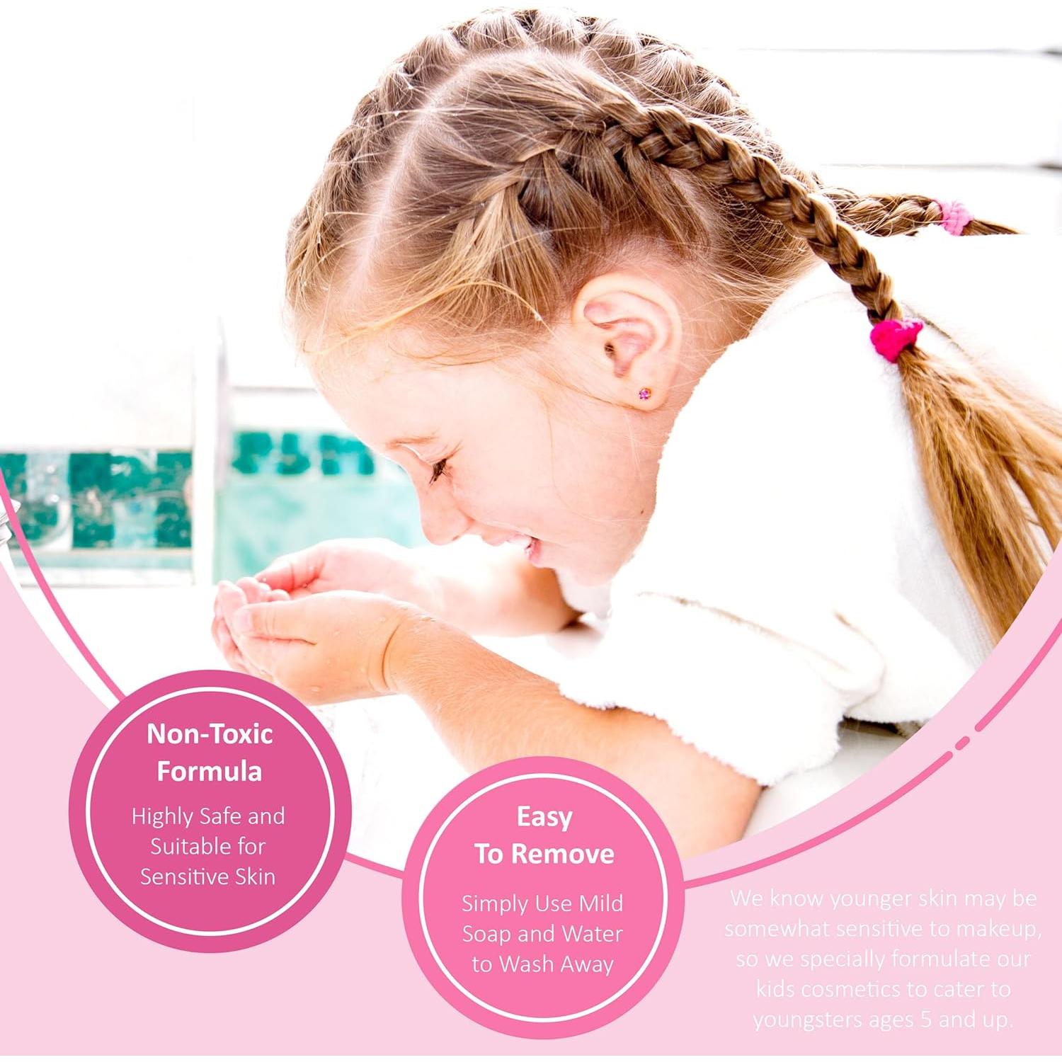 Conjunto de Brillo Labial 7 Piezas Miraculous - Sabores Frutales