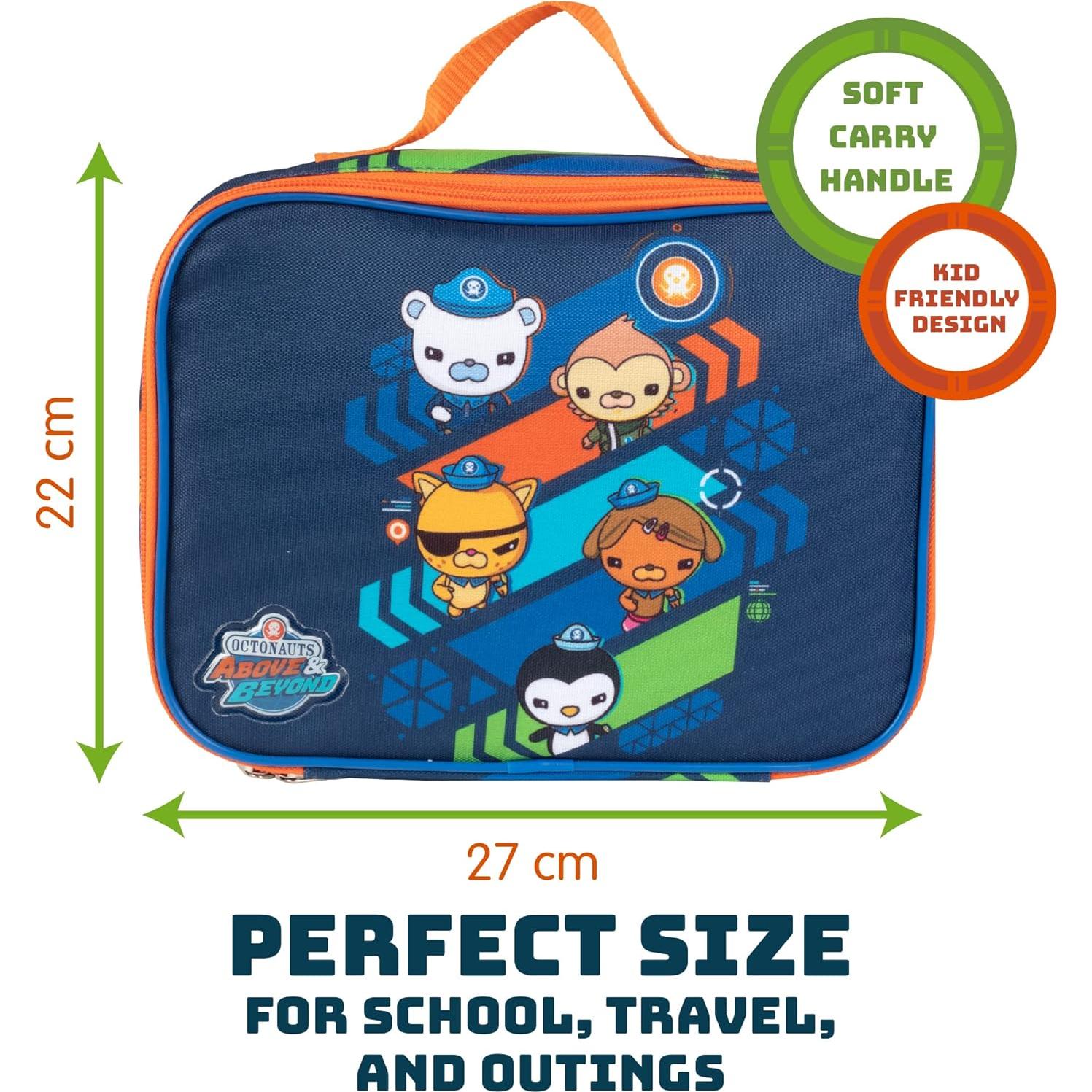 Funda Térmica para Almuerzo Octonautas Azul - 21.6x27.9 cm