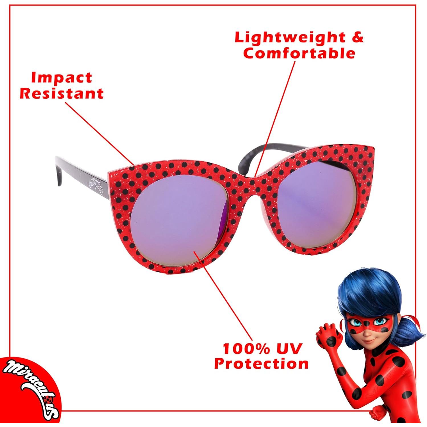 Gafas de Sol Miraculous Ladybug Arkaid UV 400 para Niños