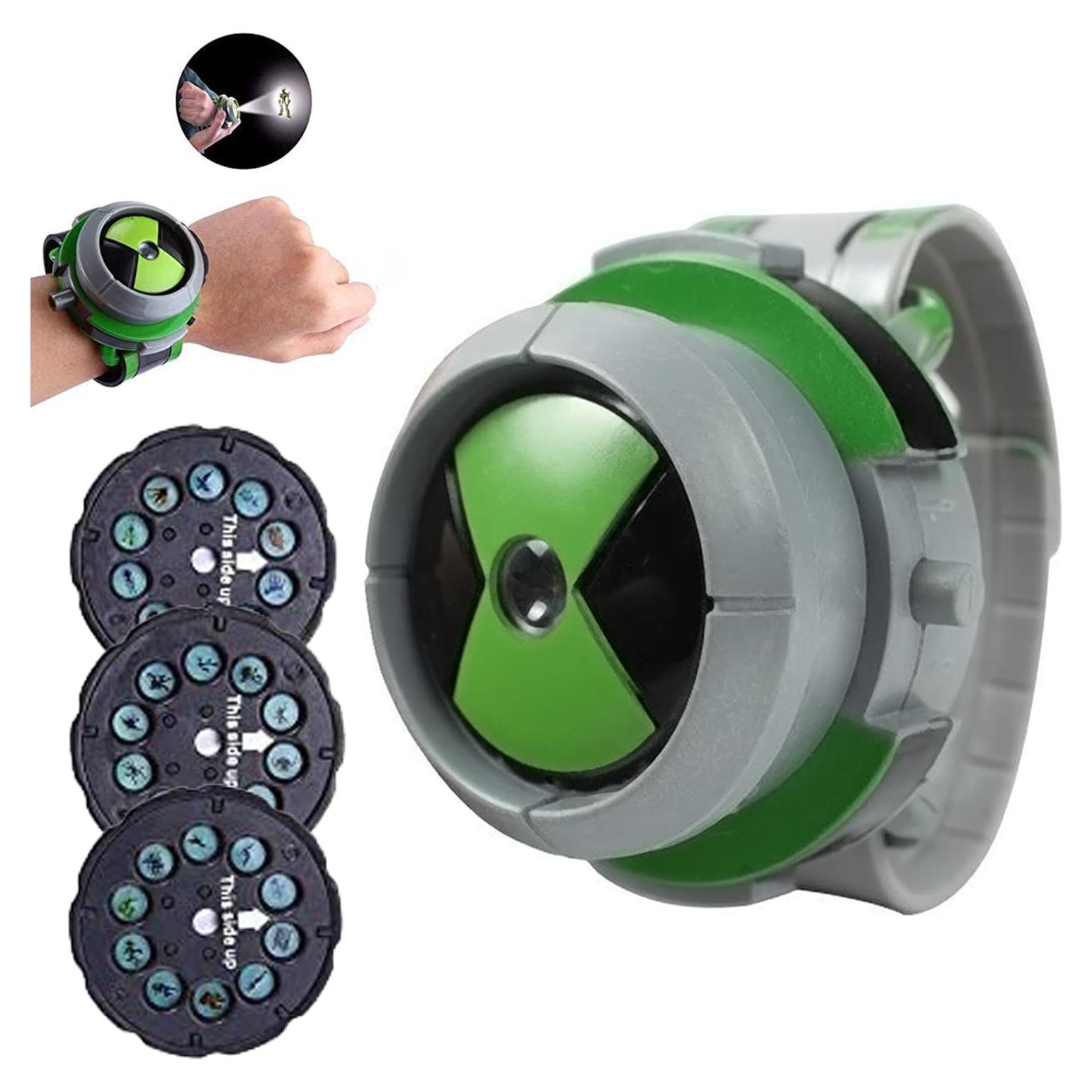 Reloj de Juguete Ben Omnitrix Proyector para Niños
