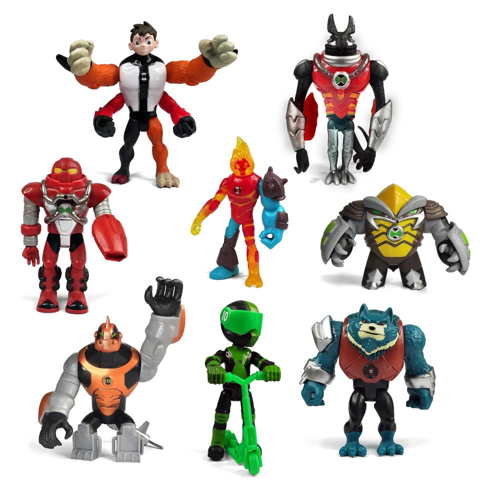Set de Figuras de Acción Toysvill Ben 10 - 8 Personajes