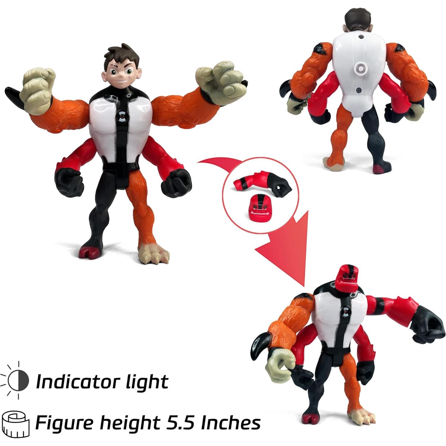 Set de Figuras de Acción Toysvill Ben 10 - 8 Personajes