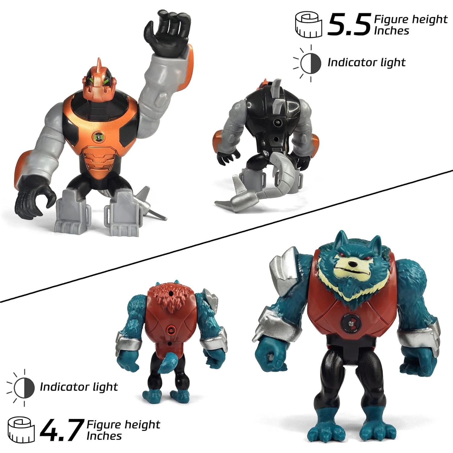 Set de Figuras de Acción Toysvill Ben 10 - 8 Personajes