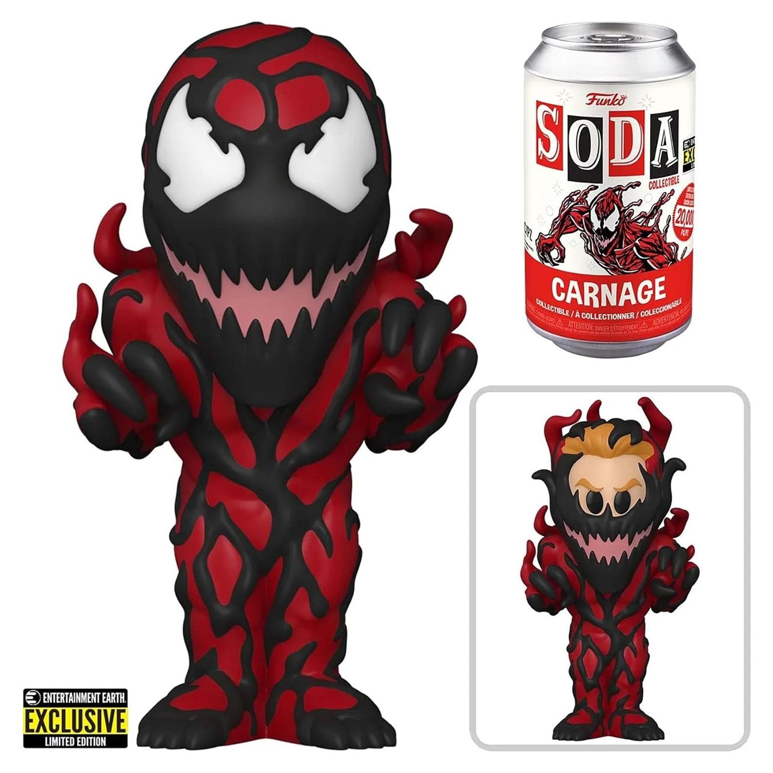 Figura de Vinilo Soda Carnage Marvel Funko 10.8 cm Edición Limitada