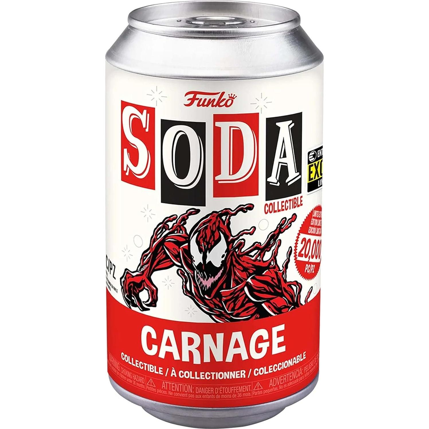 Figura de Vinilo Soda Carnage Marvel Funko 10.8 cm Edición Limitada