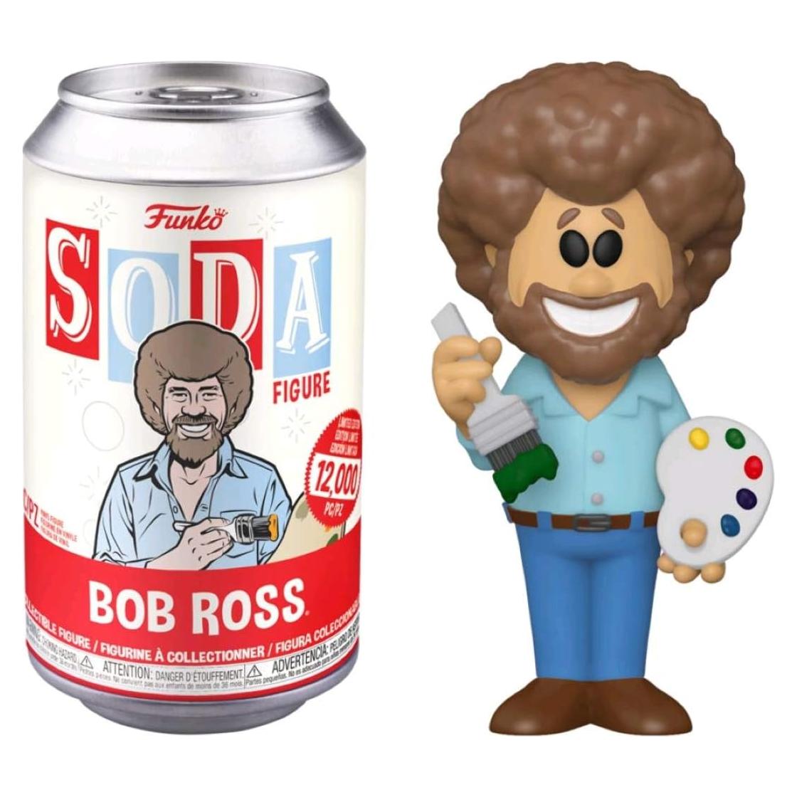 Funko Vinyl SODA Bob Ross con Chase 10.5 cm