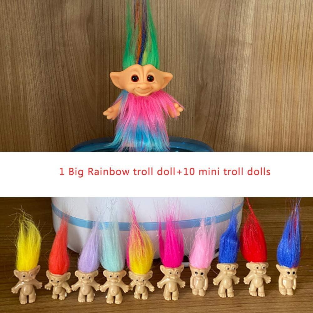 Muñecas Troll Vintage 11 Pack Yintlilocn para Colección y Manualidades