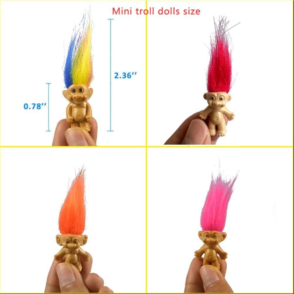 Muñecas Troll Vintage 11 Pack Yintlilocn para Colección y Manualidades