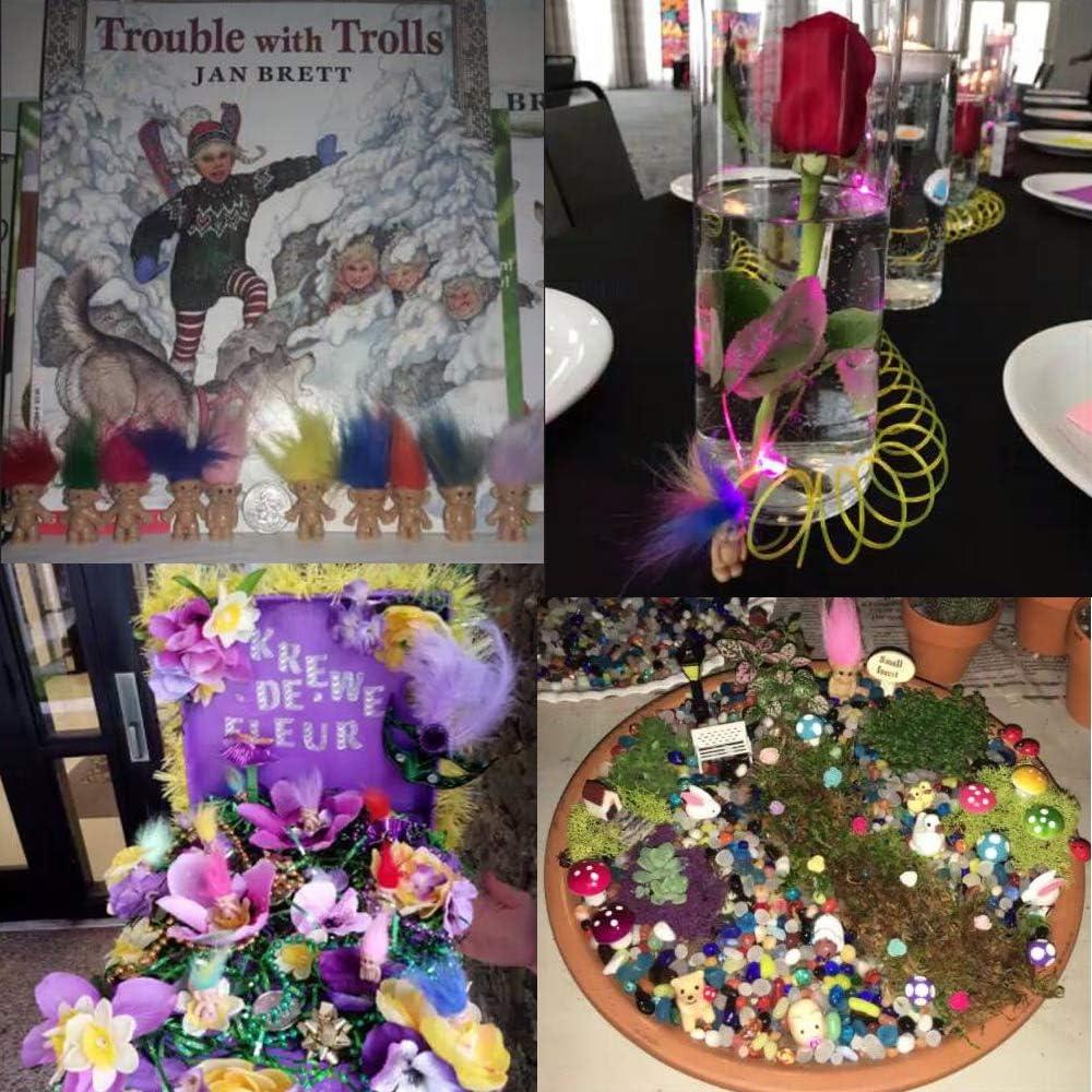 Muñecas Troll Vintage 11 Pack Yintlilocn para Colección y Manualidades