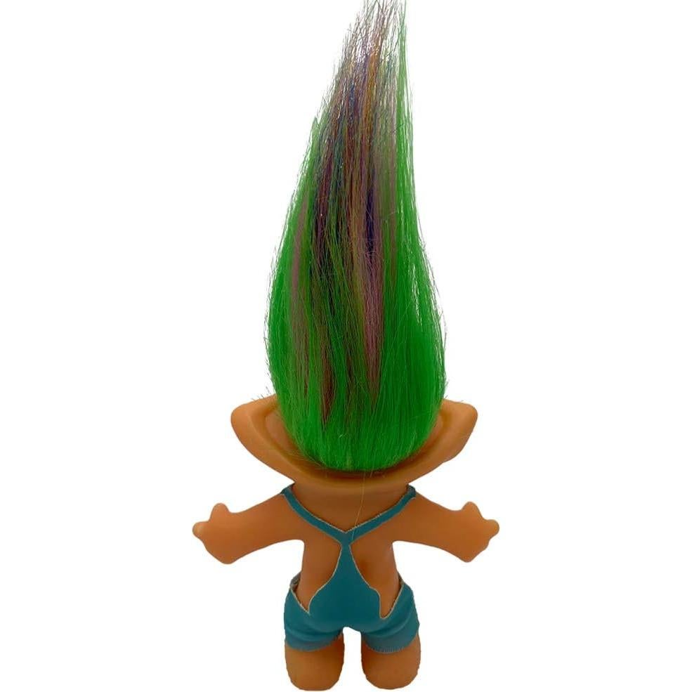 Muñecos Troll Vintage PVC 19 cm Tirantes Azules Set de 10