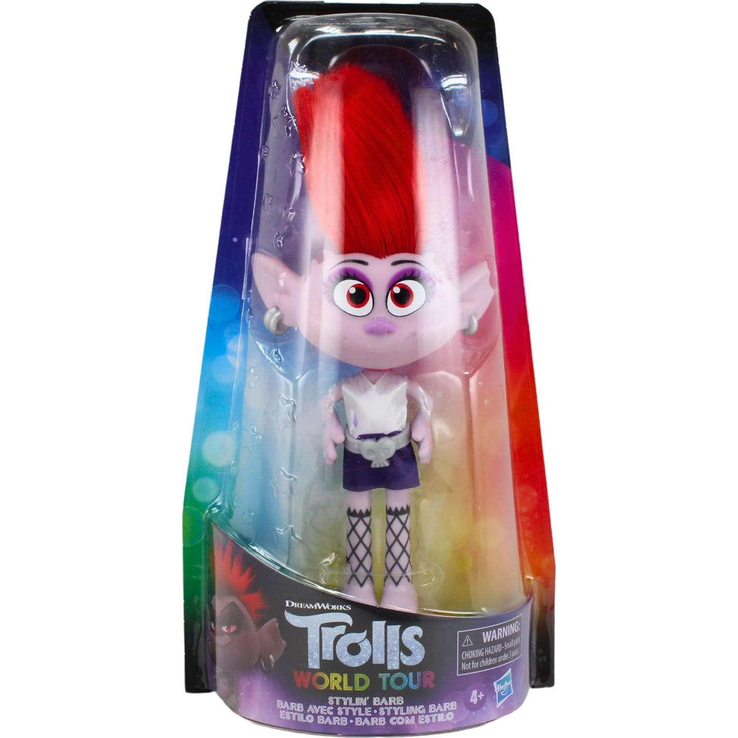 Muñeca de Moda Barb Stylin' DreamWorks Trolls 30 cm