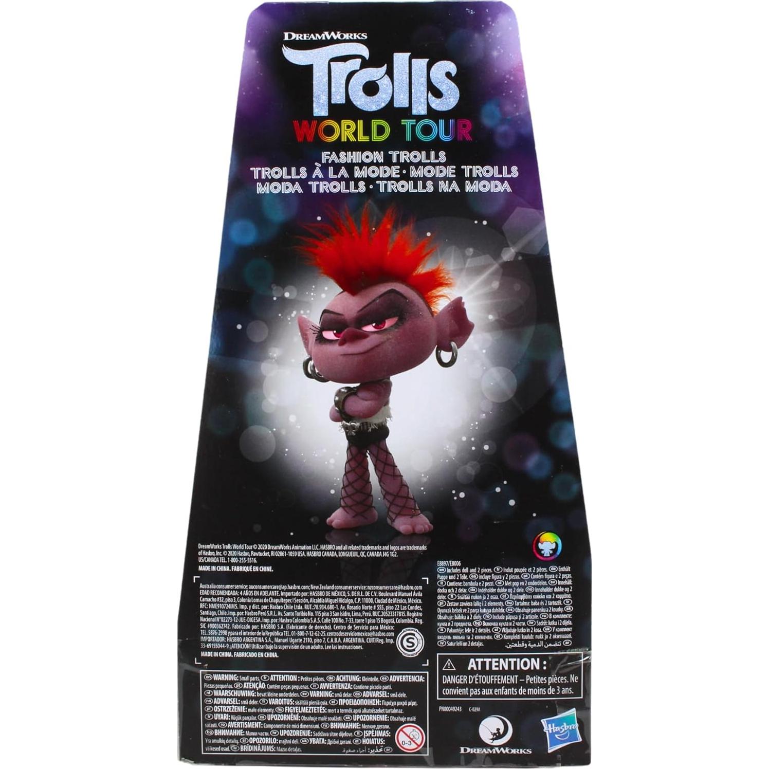Muñeca de Moda Barb Stylin' DreamWorks Trolls 30 cm