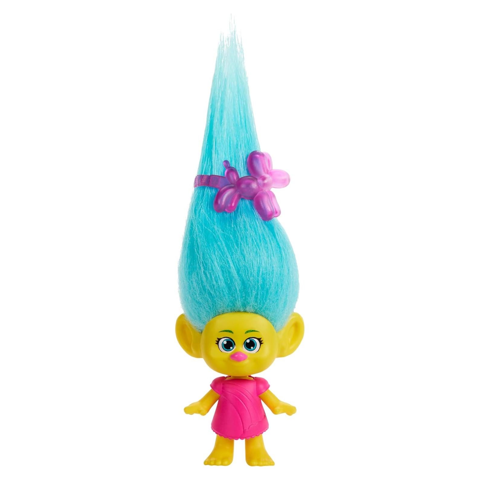 Muñeca Pequeña DreamWorks Trolls Mattel Smidge con Ropa Removible